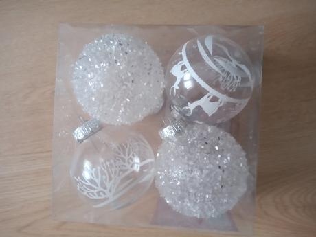 Priehľadné vianočné gule, 