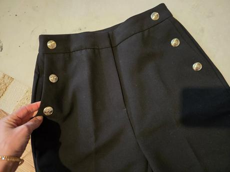 Čierne nohavice vel.36, c&a,36