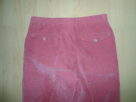 Cervene damske nohavice, l