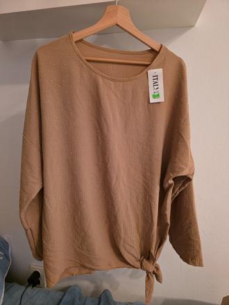 Blúzka s kamienkami, 46 / 48