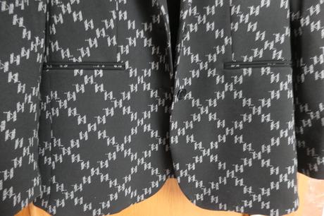 Karl lagerfeld monogram luxusne kvalitne sako s/m, s
