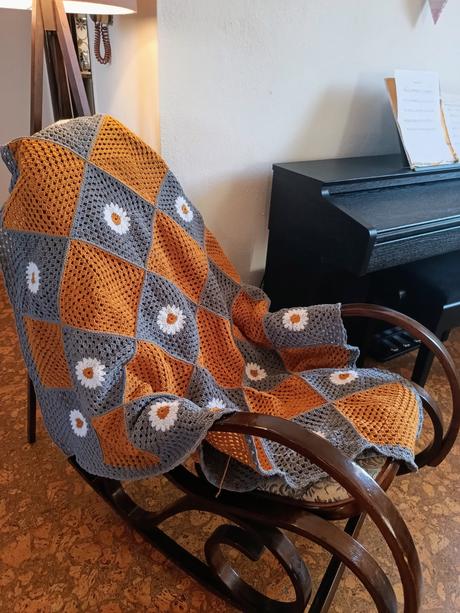 Háčkovaná deka-prehoz, 