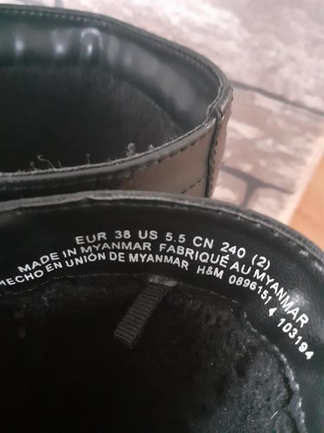 Čižmy, h&m,38