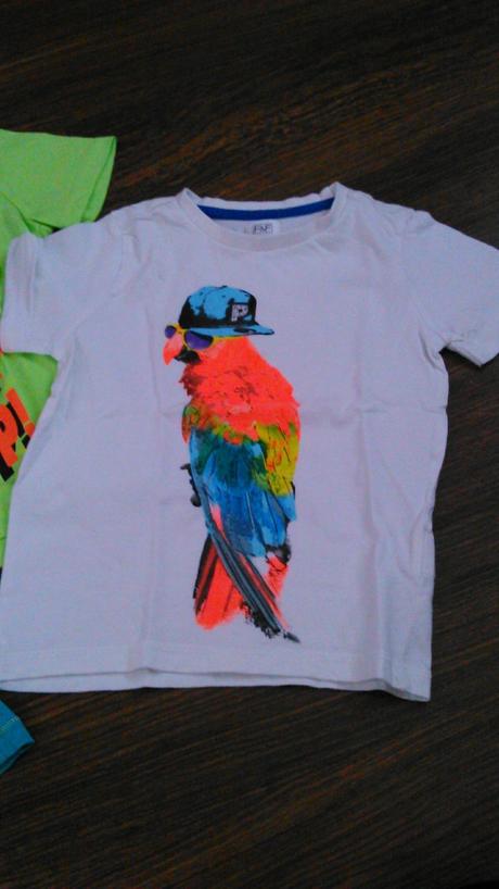 Tričko s papagajom, f&f,104