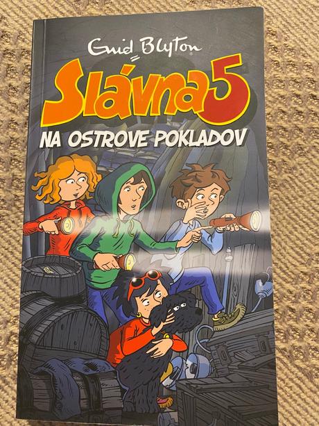 Slávna 5 na ostrove pokladov enid blyton,
