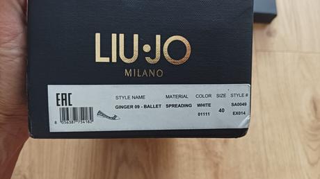 Krásne nové baleríny liu jo, liu jo,39