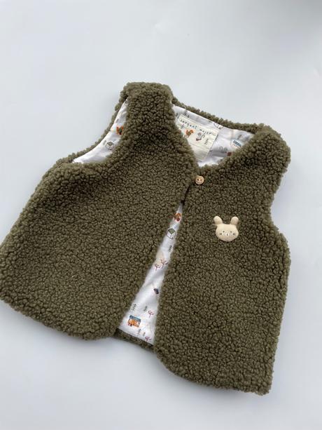 Huňatá vestička so zajkom, sergent major,80