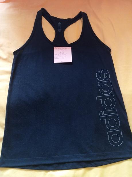 Cierne tielko adidas, adidas,xs