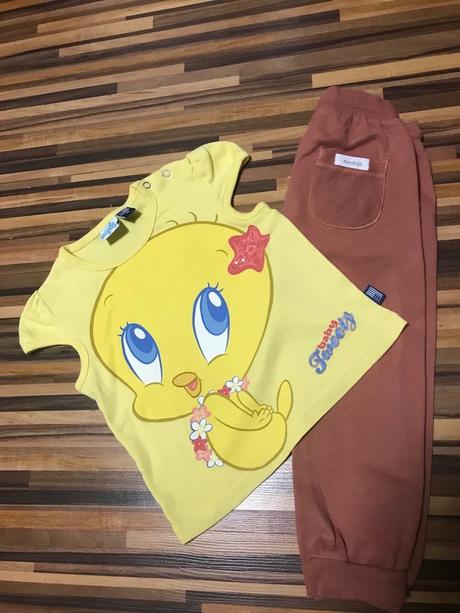 Veľ. 86 tričenko s tweety, original marines,86