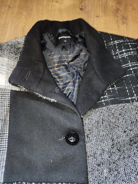 Kabát desigual vel 40, desigual,40