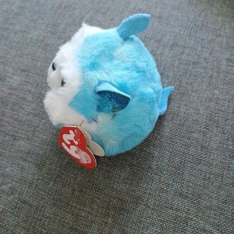 Plyšový psík husky ty puffies (s visačkou),