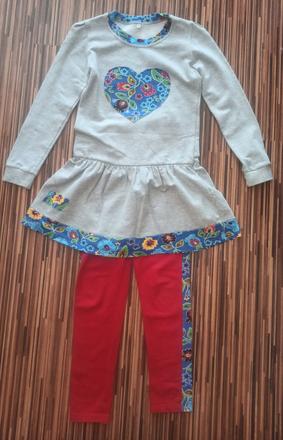 Saty a leginky suprava 122/128, 128