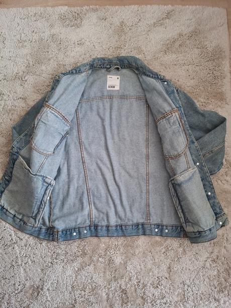 Riflová bunda, denim,m