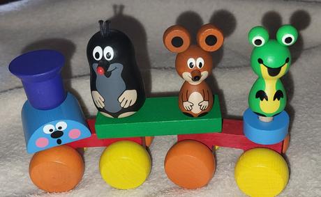 Vláčik krtko a priatelia, top stav., 