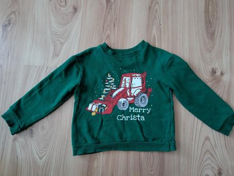 Mikina vianočná, sinsay,110