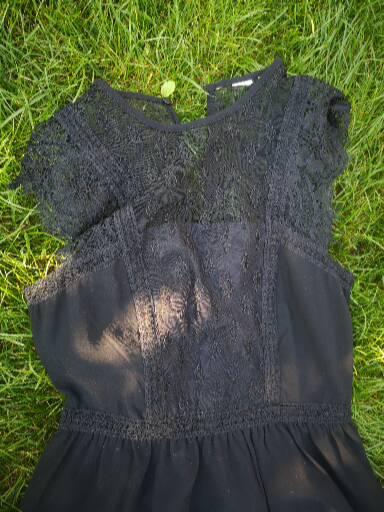 Čierne šaty, h&m,m