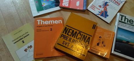 Balík kníh angličtina, nemčina,