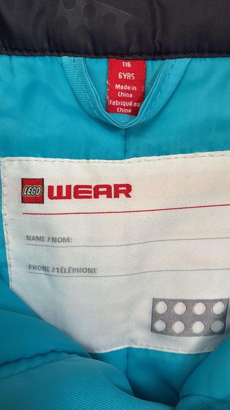 Lyžiarske nohavice veľ.116, 6.r.,zn. lego, lego,116