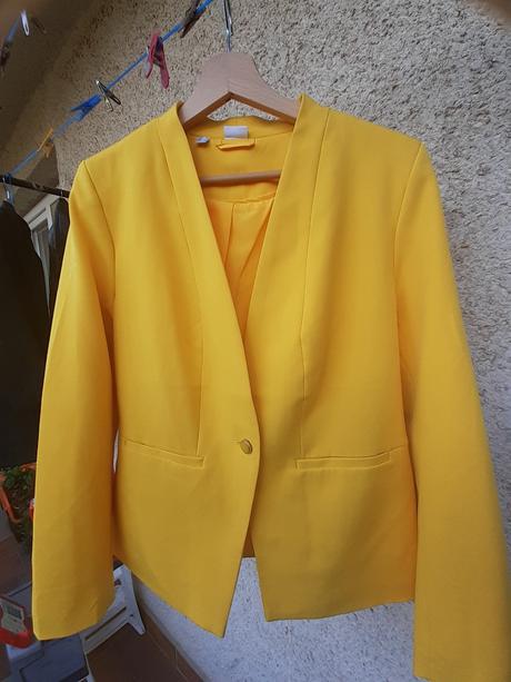 Žlté sako bonprix 42, bonprix,42