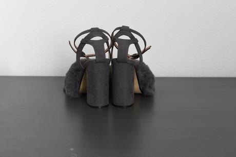 Sandalky s kožušinu topshop, humanic,36