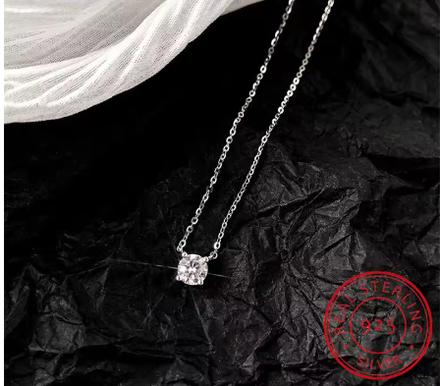 Sofia strieborný náhrdelník so zirkónom, swarovski