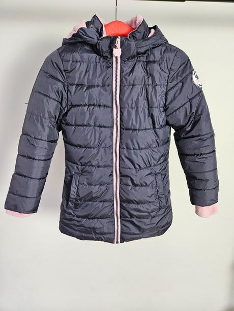 Zimná bunda s odopínacou kapucňou, dopodopo,128