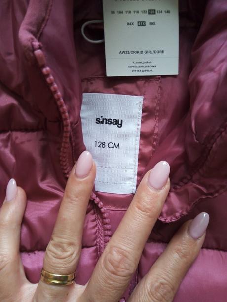 Prechodná bunda - nová, sinsay,128