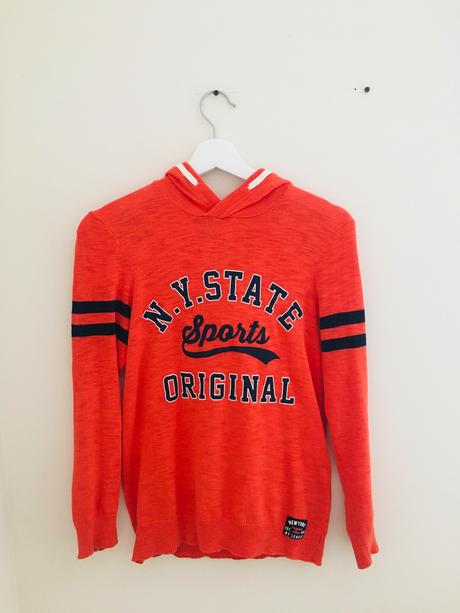 Mikinový sveter, h&m,152