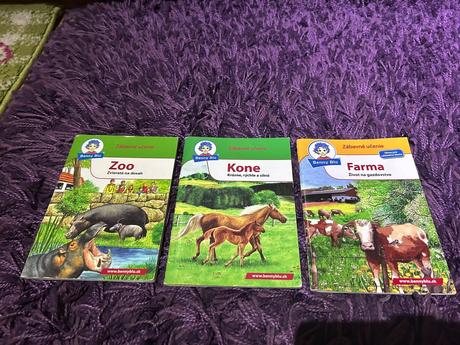 Séria 3 ks knižiek benny blu,