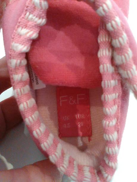 Papučky veľ. 21, f&f,21