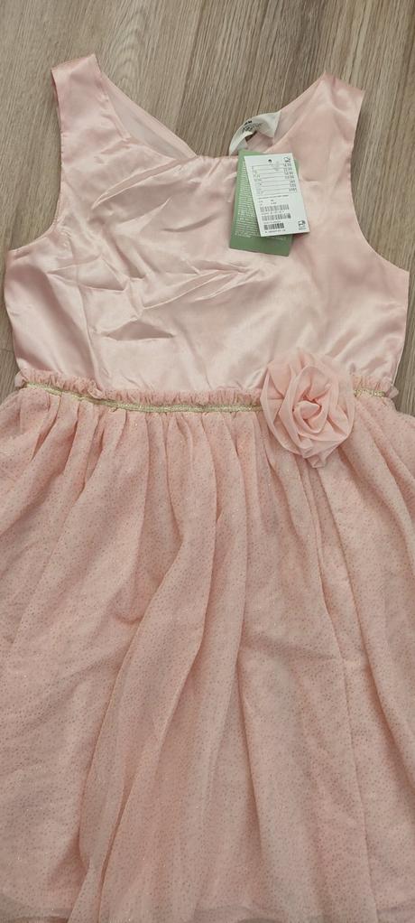 Nové elegantné spoločenské šaty tylová sukňa h&m, h&m,140