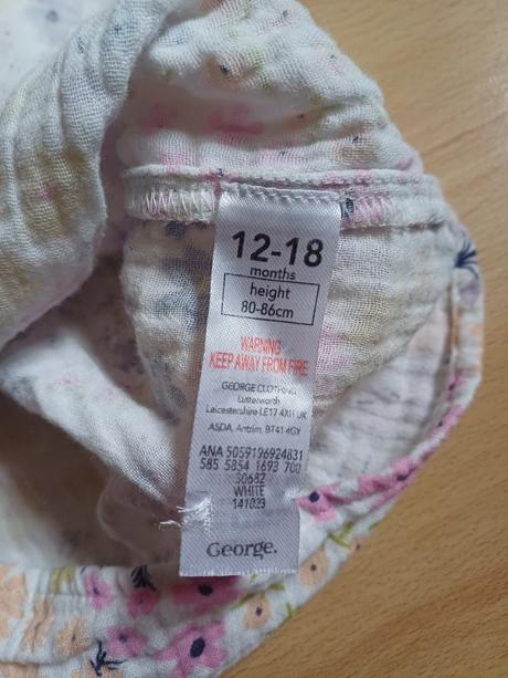 Krásne šaty v.86 / 12-18mes, f&f,86