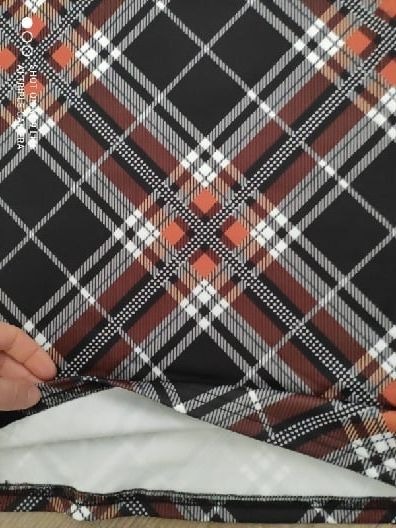 Saty brown plaid, l / xl