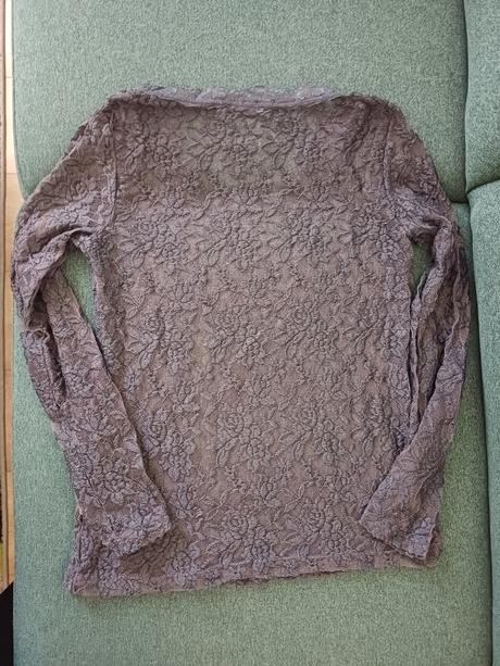 Čipkované tričko, tom tailor,l