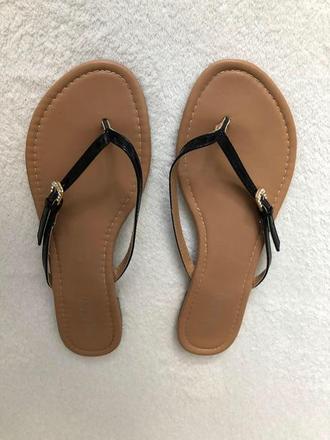 Čierne žabky bassano, 39