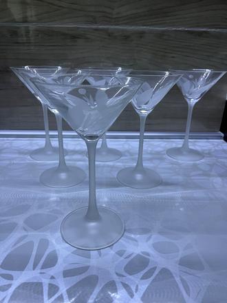 Sklene poháre na drink,