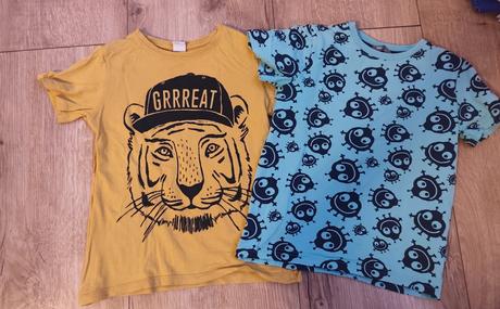 2x tričko, lindex,116