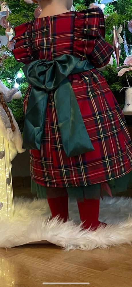 Detské kárované šaty, 68 - 140