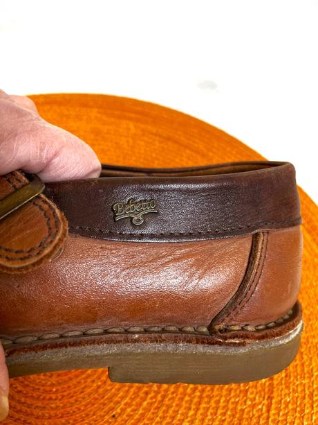 Celokožené retro sandále bebetto, 42