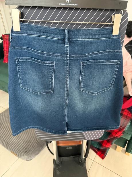 Riflová sukňa, tommy hilfiger,l