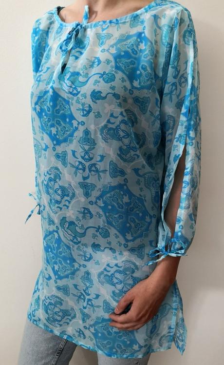 Priehľadná letná tunika yves rocher, l