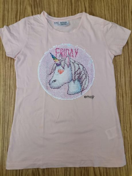 Dievčenské tričko s koníkom, 140