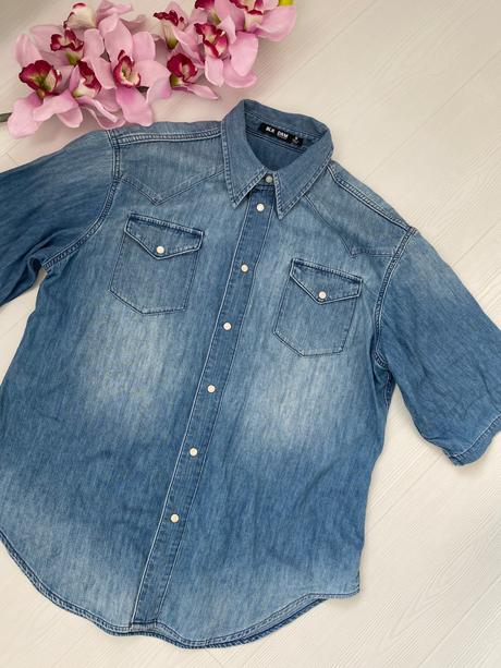 Blk dnm - denim košeľa, m