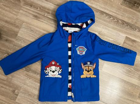 Prechodná nepremokavá bundička paw patrol, f&f,110