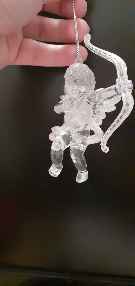 Závesná ozdoba anjel amorov šíp, 