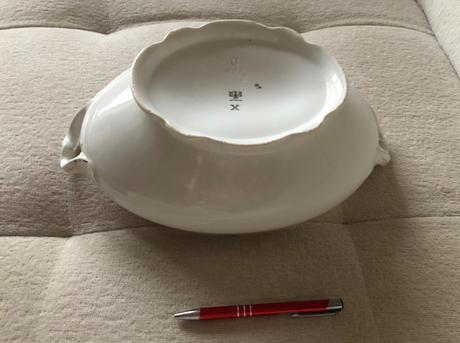 Biela porcelánová terina bez vrchnáku altrohlau,