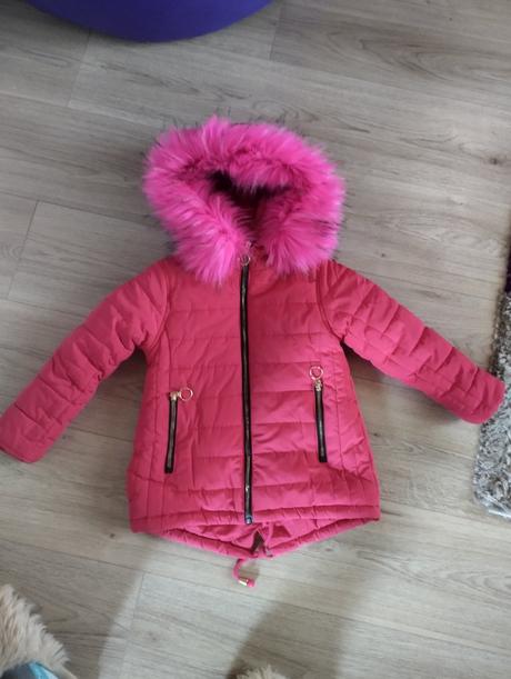 Dievčenská zimná bunda, 104