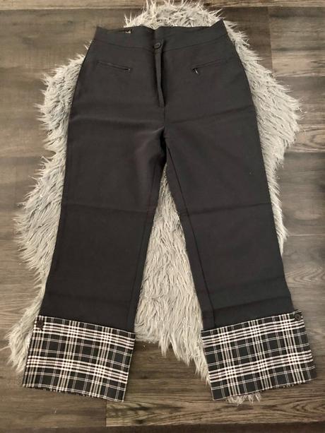 Nohavice sivé, 7/8-ové, l