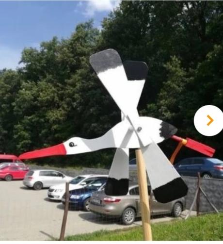 Drevený bocian vrtuľa vrtuľník vrtuľka, 