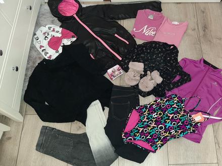 Veličizná taška plná vecí roxy, liu jo, geox, nike, 140–152